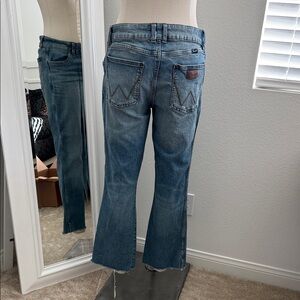 Wrangler Women's Light Blue Flare Jeans